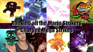 Mario Strikers Charged Ranking All the Mega Strikes [upl. by Acinod249]