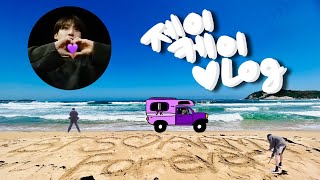 BTS VLOG Jung Kook l CAMPING VLOG [upl. by Htesil]