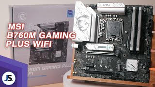 Budget DDR5 board MSI B760M Gaming Plus WiFi Overview [upl. by Davilman405]