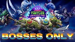 BOSS FIGHTS ONLY in Teenage Mutant Ninja Turtles Splintered Fate [upl. by Aevin]