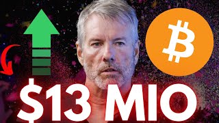 Unfassbar Michael Saylor 13 Millionen BITCOIN Prognose🤯 [upl. by Airdnazxela]