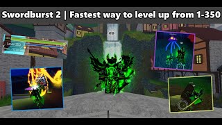 Swordburst 2  Fastest way to level up from 1350 short video [upl. by Chev]