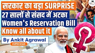 Womens Reservation Bill What It Is Why Its Important  UPSC [upl. by Abisha176]