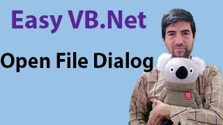 Open File Dialog in VBNet [upl. by Jarrid]