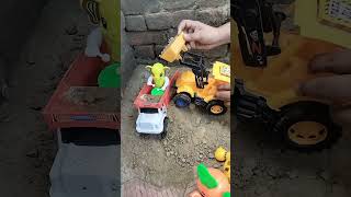 Badmash Badmash Badmash haaaa automobile toys jcb excavator funny truck badmash [upl. by Sumedocin]