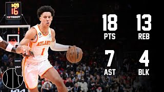 Jalen Johnson Highlights  Hawks vs Wizards  15th Nov 2024 [upl. by Ikkaj776]