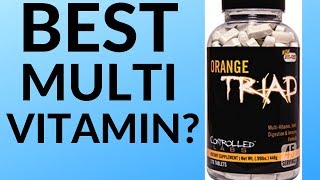 Orange Triad is STACKED  Best Multivitamin For Bodybuilding [upl. by Selima]