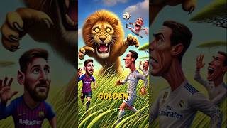 Can Ronaldo Save Messi From Lion [upl. by Hemetaf]