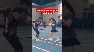 Madam jinkee Pacquiao punch mate [upl. by Harcourt]