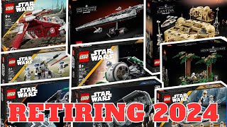 Every LEGO Star Wars Set Retiring In 2024 [upl. by Saraiya]