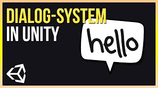 DIALOGSYSTEM in Unity  Unity Anfänger Tutorial Deutsch [upl. by Guidotti]