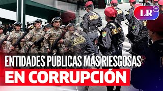 CONTRALORÍA identifica a 321 entidades públicas con mayores riesgos de CORRUPCIÓN [upl. by Leahcimnaes224]