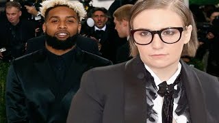 Lena Dunham Has A Tantrum After Odell Beckham Jr Didnt Acknowledge Her [upl. by Areip357]