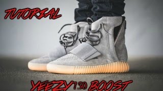 TUTORIAL HOW TO MAKE YEEZY BOOST 750 ON NBA 2K17 [upl. by Ahsik]