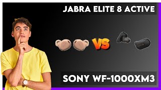 Jabra Elite 8 Active vs Sony WF1000XM3 Comparison [upl. by Nylac]