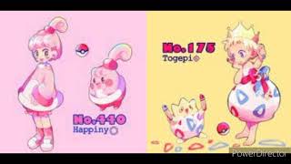 Togepi Happiny Mameeekueya ver [upl. by Scever]