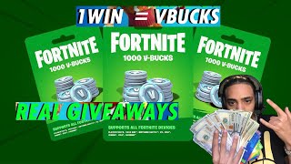 FORTNITE CUSTOMS V BUCKS GIVEAWAYS FASHION SHOW LIVE FORTNITE ITEM SHOP [upl. by Noteloc]