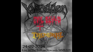 Evil Blood  Ave Satanas  live at Trillians Newcastle 240224 [upl. by Benge]