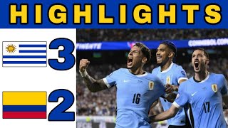 Uruguay vs Columbia  Uruguay vs Kolombia  Highlights amp Goals World Cup 2026 Qualification CONMEBOL [upl. by Hey]