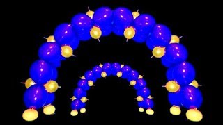 Easy Balloon Arch 100 Links [upl. by Enuahs]