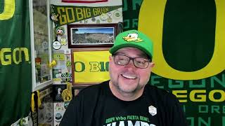 Reaction to Oregon beating Maryland 3918 at Autzen and a Preview of Wisconsin at Camp Randall [upl. by Dorcea]