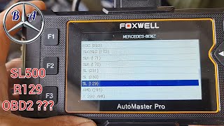 Diagnosing 1994 SL500 R129 with OBD2 Scanner [upl. by Norret]