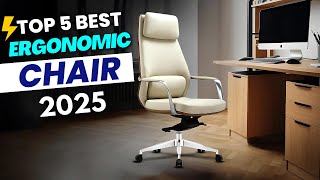 Top 5 Best Ergonomic Office Chair 2025 [upl. by Arica]