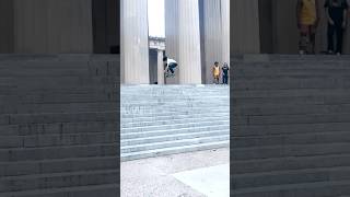 DEE OSTRANDER 18 STAIR OLLIE………UP skateboarding shorts [upl. by Tynan]