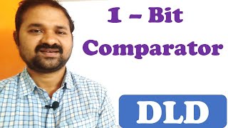 1 Bit Comparator  Magnitude Comparator  Digital Logic Design  DLD  Digital Electronics  DE [upl. by Eleahcim]