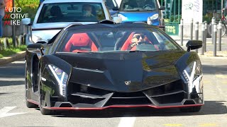 7 Million Lamborghini VENENO Roadster on the road Startup amp Revs  SOC Croatia [upl. by Wieren]