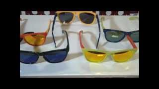 Oakley Aquatique Frogskins Sunglasses  Video Overview  Shade Station [upl. by Aeniah]