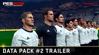 Official PES 2016 Data Pack 2 Trailer [upl. by Feodor]