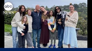 Bruce Willis celebrates 1st birthday since family announced dementia diagnosis [upl. by Maltzman]