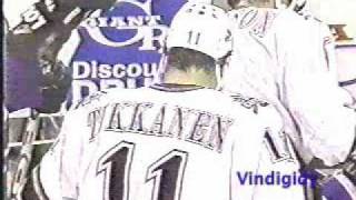 Tikkanen dumps Yzerman 61398 Finals [upl. by Elakram]