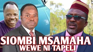 FAUSTIN MUNISHI ATANGAZA VITA NZITO NA PASTOR NGANGA quotWEWE NI TAPELIquot [upl. by Idhem]