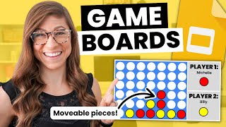 How to Create Interactive Game Boards in Google Slides  Tutorial for Teachers [upl. by Bronnie341]