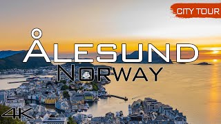 Ålesund Norway  City Tour amp Drone 4k [upl. by Eolc]