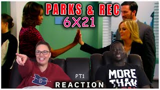 Parks and Recreation 6x21 Moving Up Part 1 Reaction FULL Reactions on Patreon [upl. by Ehtyde847]