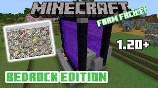 NUOVA La Migliore FARM DORO ed EXP Pigman su Bedrock Edition VELOCISSIMA  MINECRAFT ITA [upl. by Euqinomad]