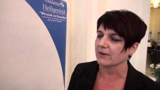 Interview Anita Schmitt Leiterin der Akademie Heiligenfeld [upl. by Eelarat]