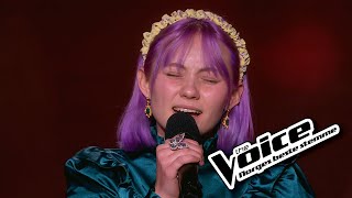 Cornelia Helgor  The 30th Billie Eilish  Blind auditions  The Voice Norway 2023 [upl. by Annaej]