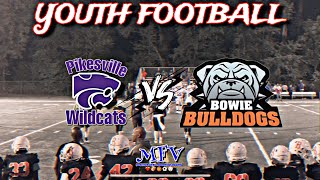 🏈🏈 Pikesville Wildcats vs Bowie Bulldogs 13u Football  Youth Football  Positive Football [upl. by Animahs]