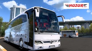 ETS 2 MB TRAVEGO 17 SHD İLE İSTANBUL KOCAELİ DÜZCE SEFERİ 145 [upl. by Arual23]