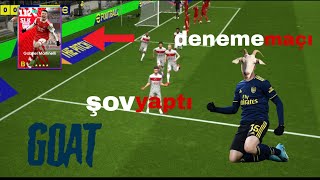 martinelli deneme maçı  bu adam epik gibi  eFootball pes 2025 [upl. by Avle]