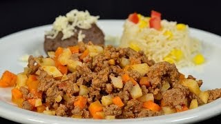 Picadillo de Res Fácil y Rápido de Preparar [upl. by Reyotal]