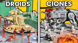 I Built Clone Wars BATTLES in LEGO… [upl. by Nywroc333]