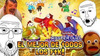 EL FTK MÁS LOCO DE LA HISTORIA DE MASTER DUEL Sumo musical Duelos de seguidores [upl. by Eseenaj582]