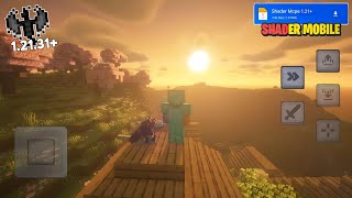 Complementary Shaders Minecraft PE 12130  Shader Mcpe 121  Shader Para Mcpe Phone [upl. by Nakre]