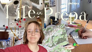 vlog 🦆 une semaine en prépa BCPST  colle de géographie physique chimie organique [upl. by Freedman445]