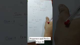 Sequence And Series  Class 11  Maths shorts [upl. by Doraj]